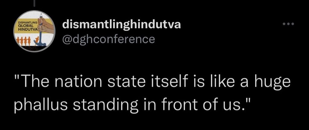 Nation state of India is a giant Phallus